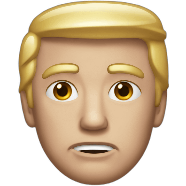 guilty Donald trump emoji