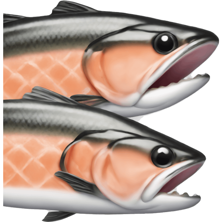 raw salmon emoji