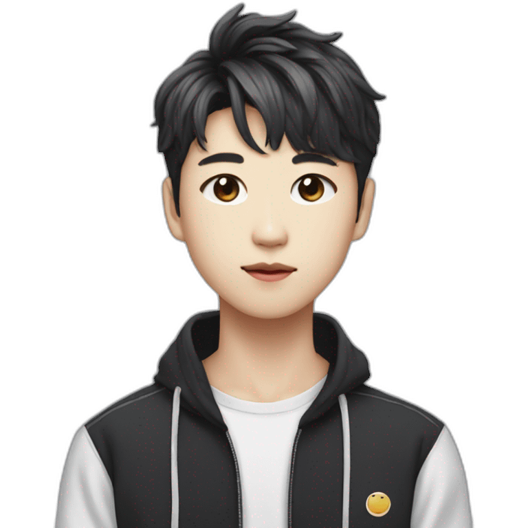 K-pop trainee emoji