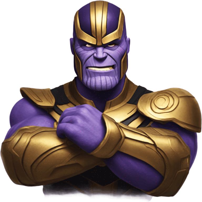 Thanos love thanos emoji