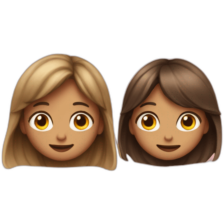 Boy and girl love emoji