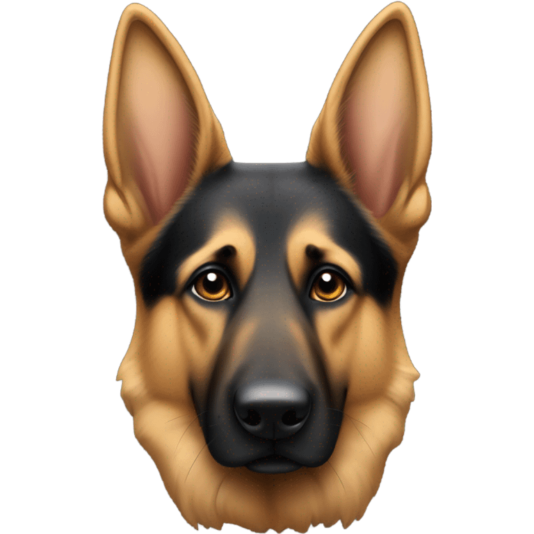 German shepherd  emoji