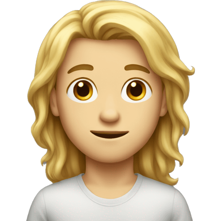 long-hair-boy emoji