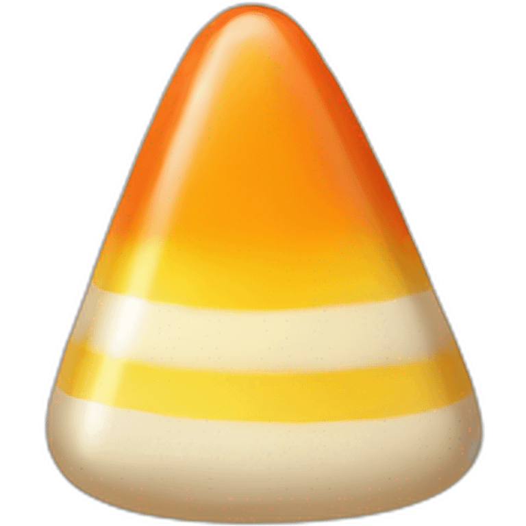 Piece of Candy corn emoji