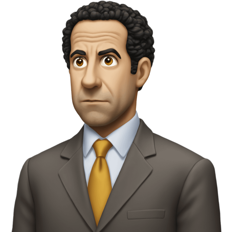 Adrian Monk nervous emoji