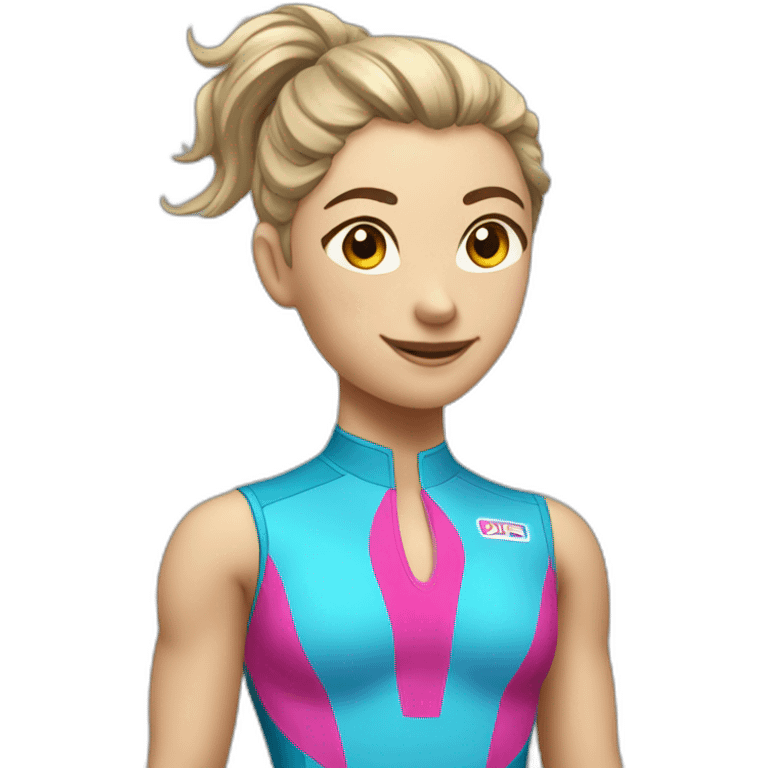 female apparatus gymnastics dap emoji