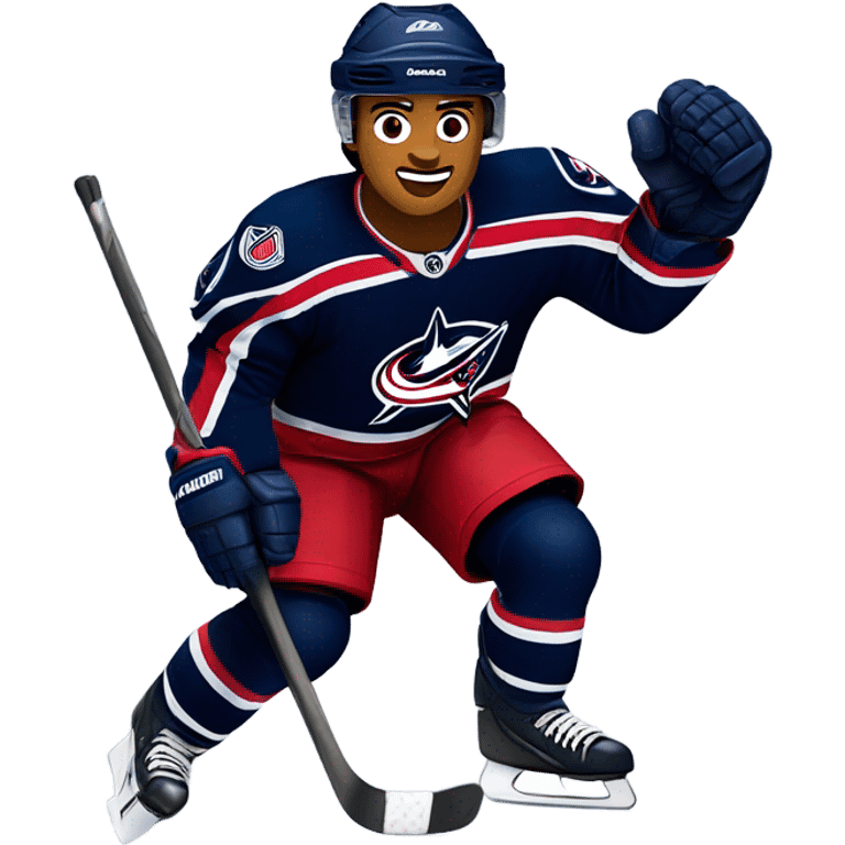 Columbus blue jackets emoji