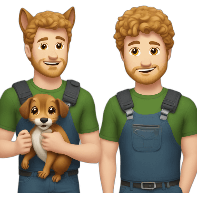 Letterkenny squirrelly dan with a puppers emoji