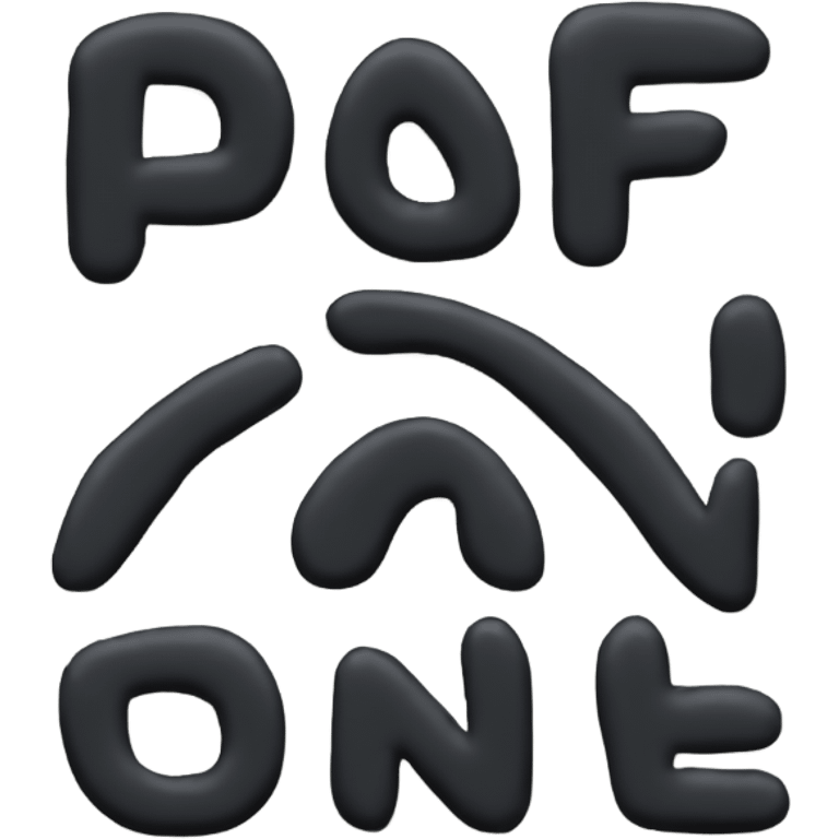 display the word Fon-Z emoji