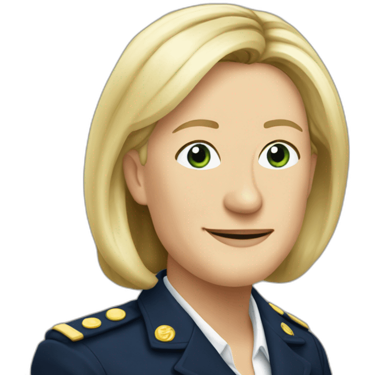 Marine lepen emoji