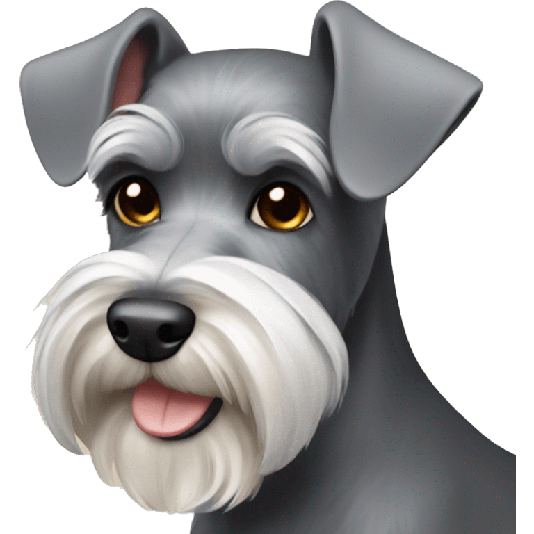 miniature schnauzer  emoji