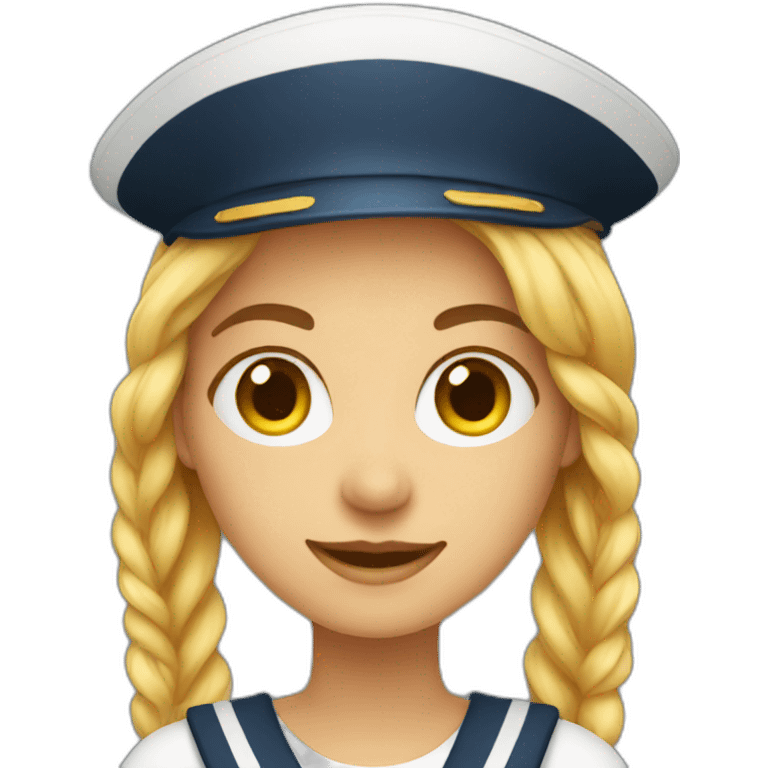 female-ux-designer-with-sailor-hat emoji