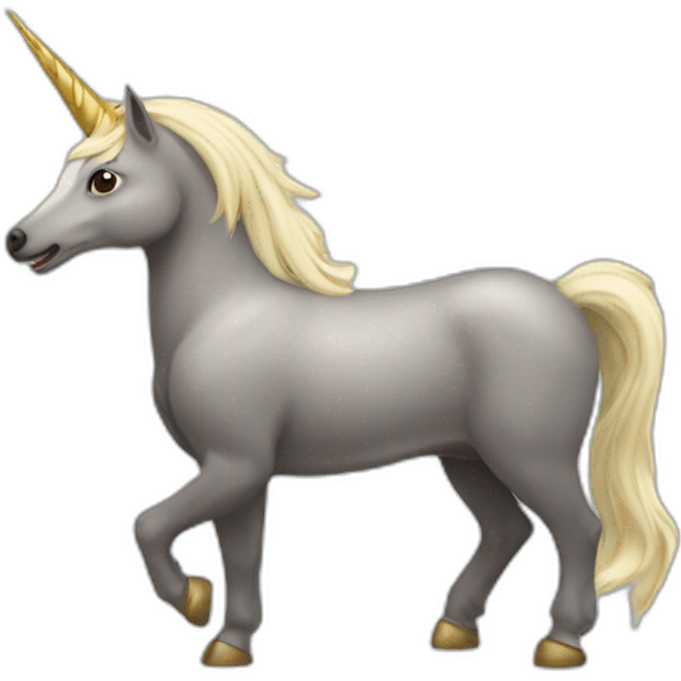 phoque avec corne de licorne emoji