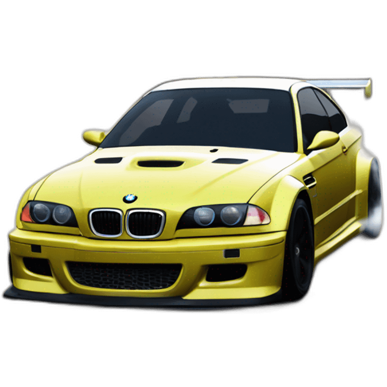 BMW M3 GTR Need for speed emoji