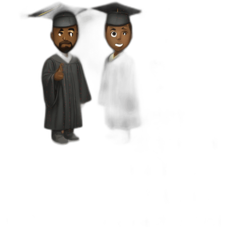 graduation- Kanye west emoji