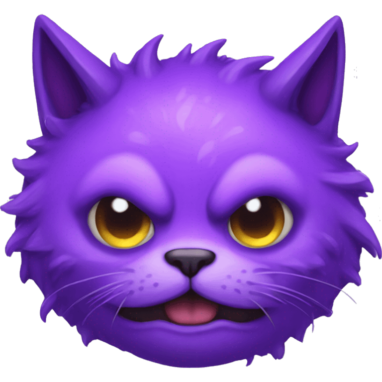 purple CATNAP MONSTER emoji