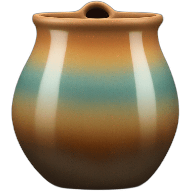 wood fired glazed pot emoji