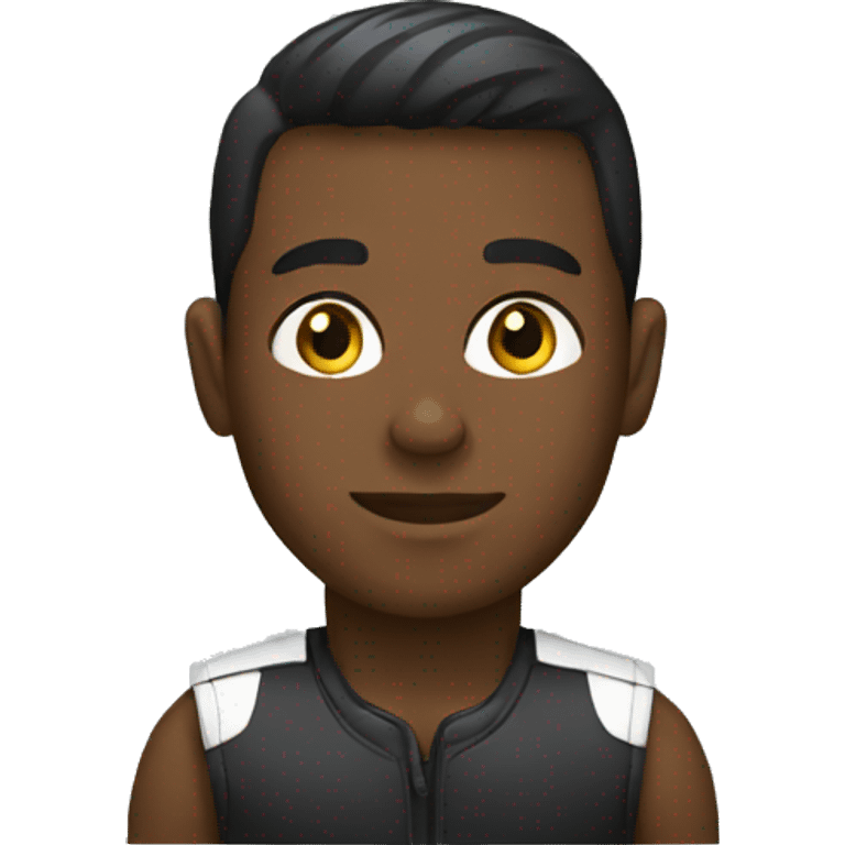 black race car emoji