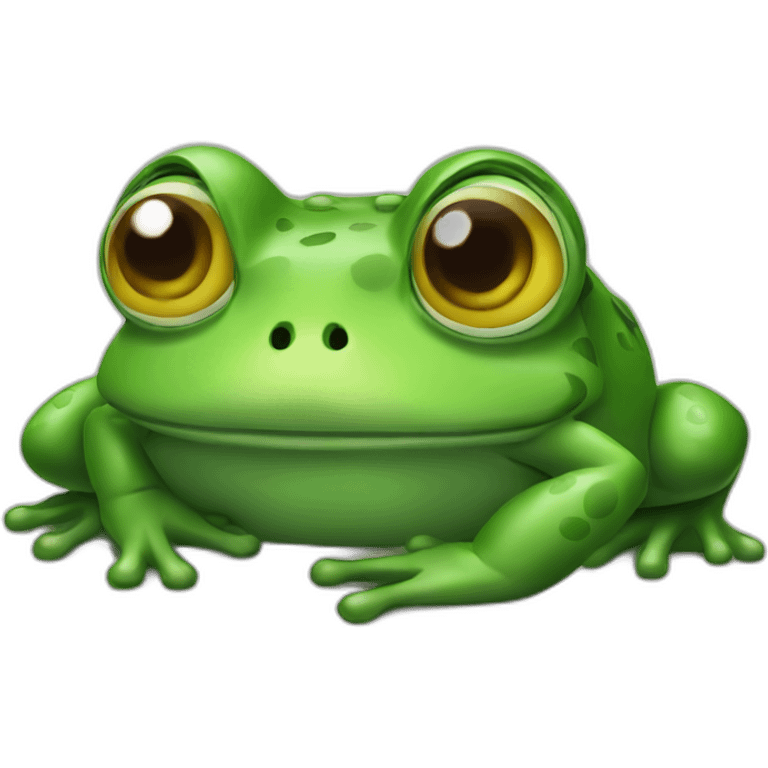 worry-frog emoji