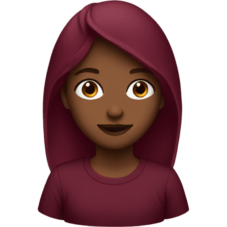 burgundy aesthetic emoji