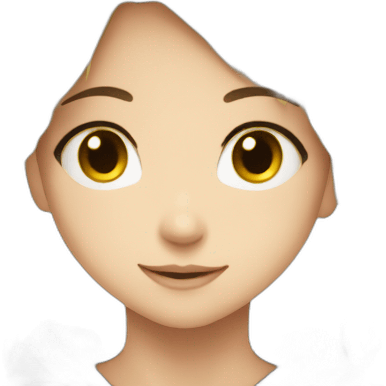 awesome handsome anime girl emoji