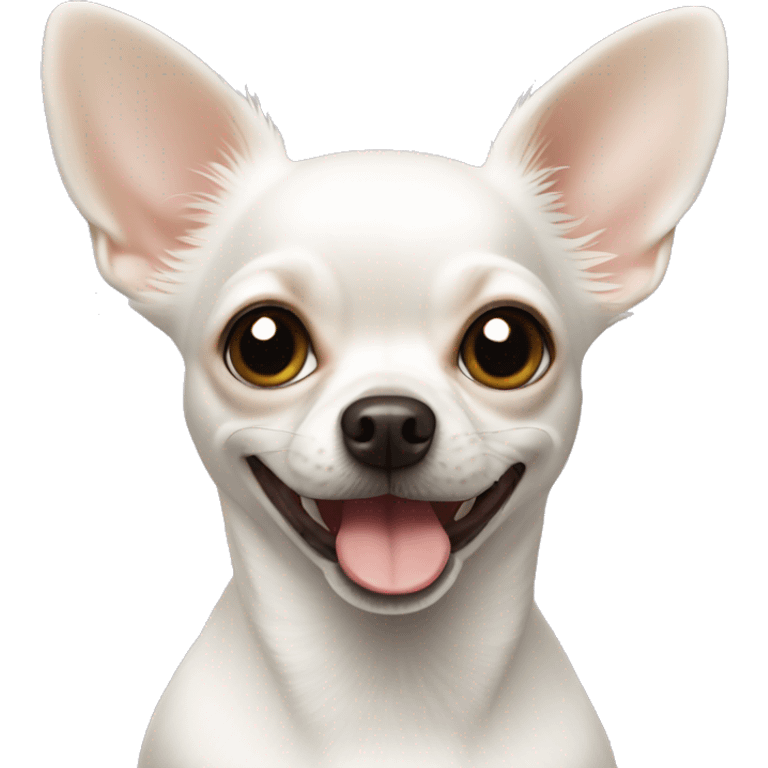 White chihuahua emoji