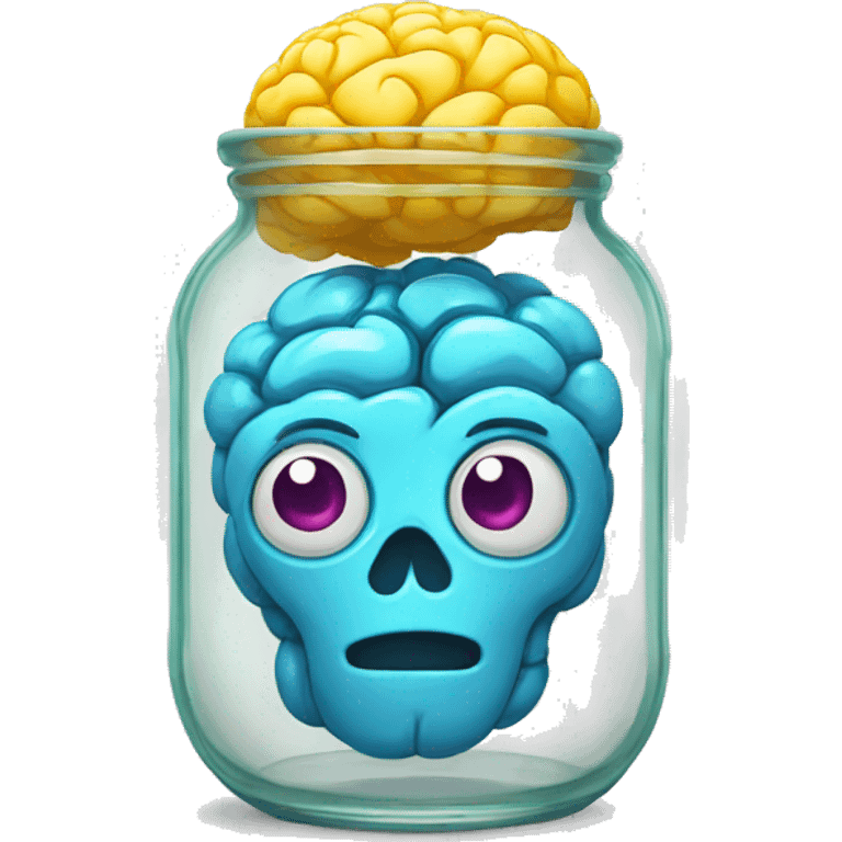 brains in a jar emoji