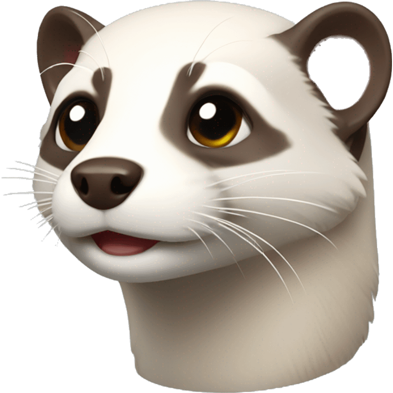 3d ferret emoji