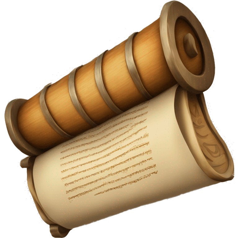 Torah scroll emoji