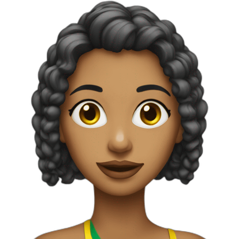 Performer woman brazilian emoji