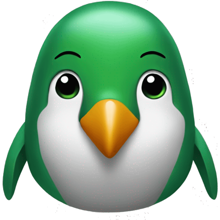 green penguin emoji