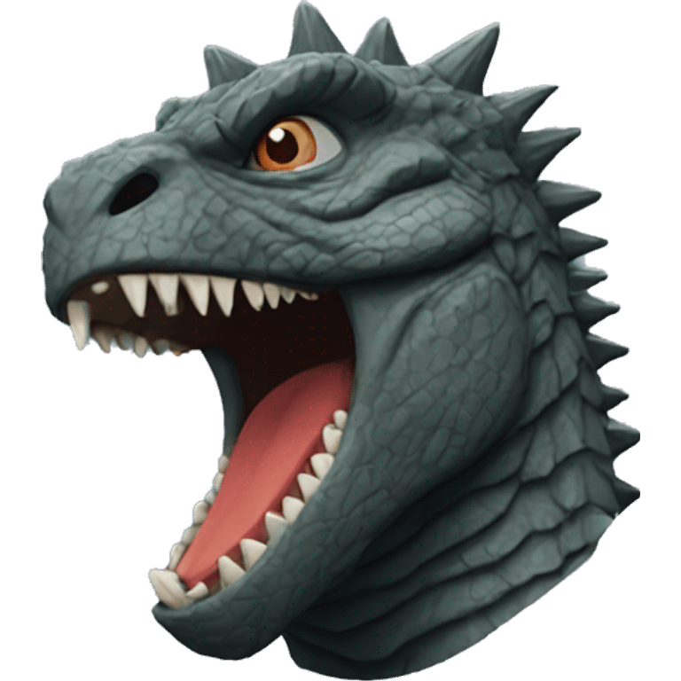 godzilla head emoji