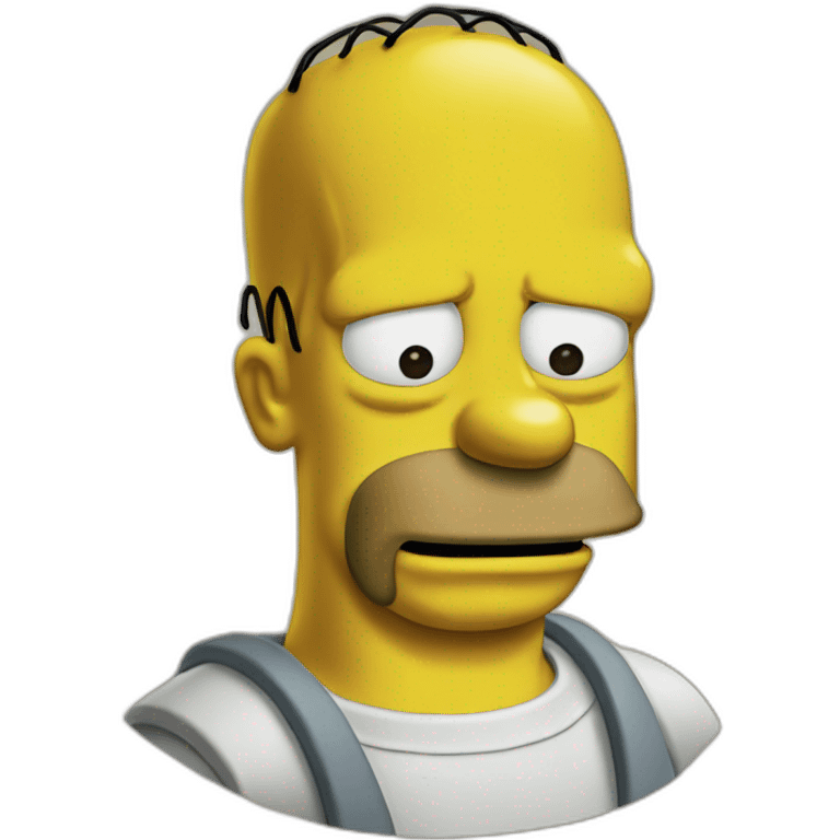 Homer simpsons emoji