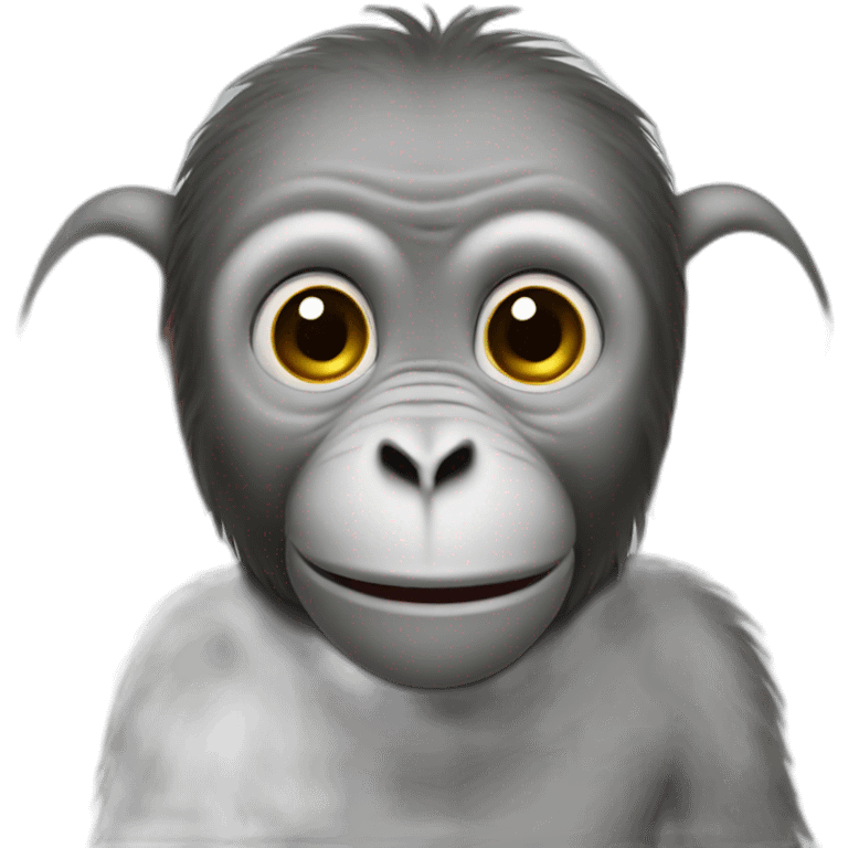 Elephant monkey emoji