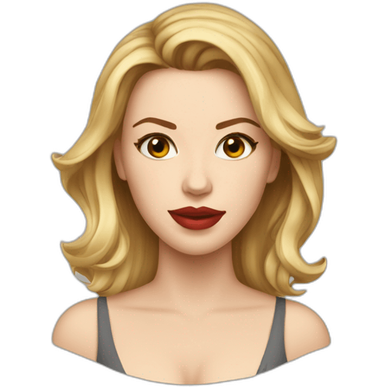 scarlett johanson emoji