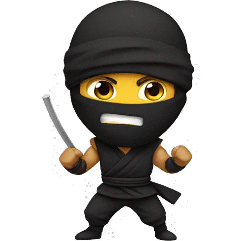 pumped up ninja emoji