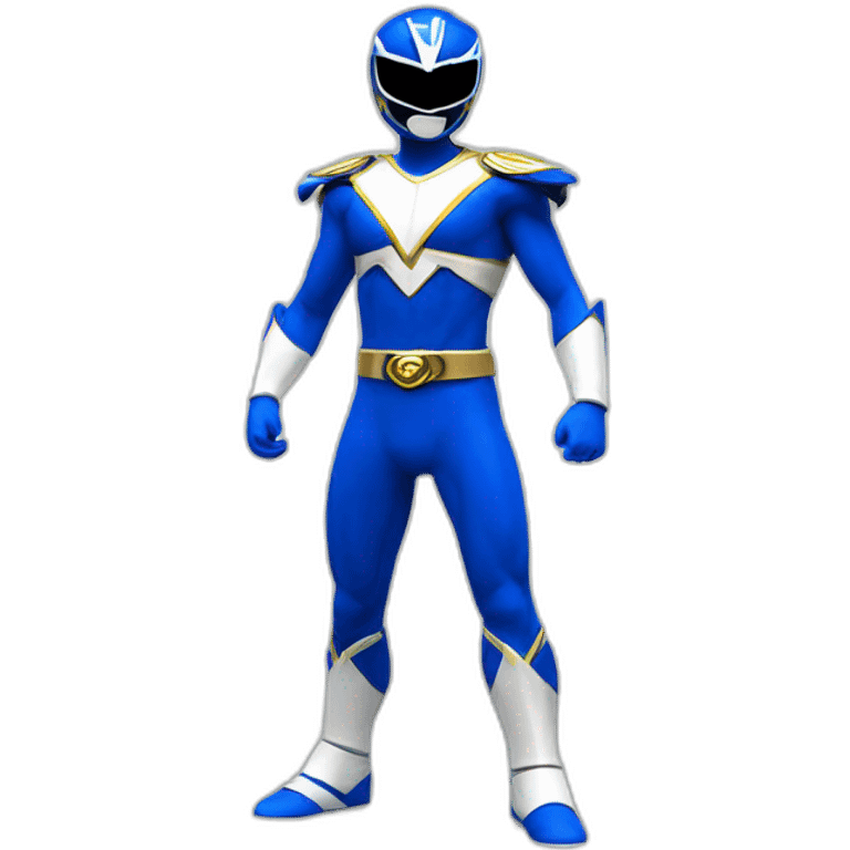 blue power ranger full body emoji