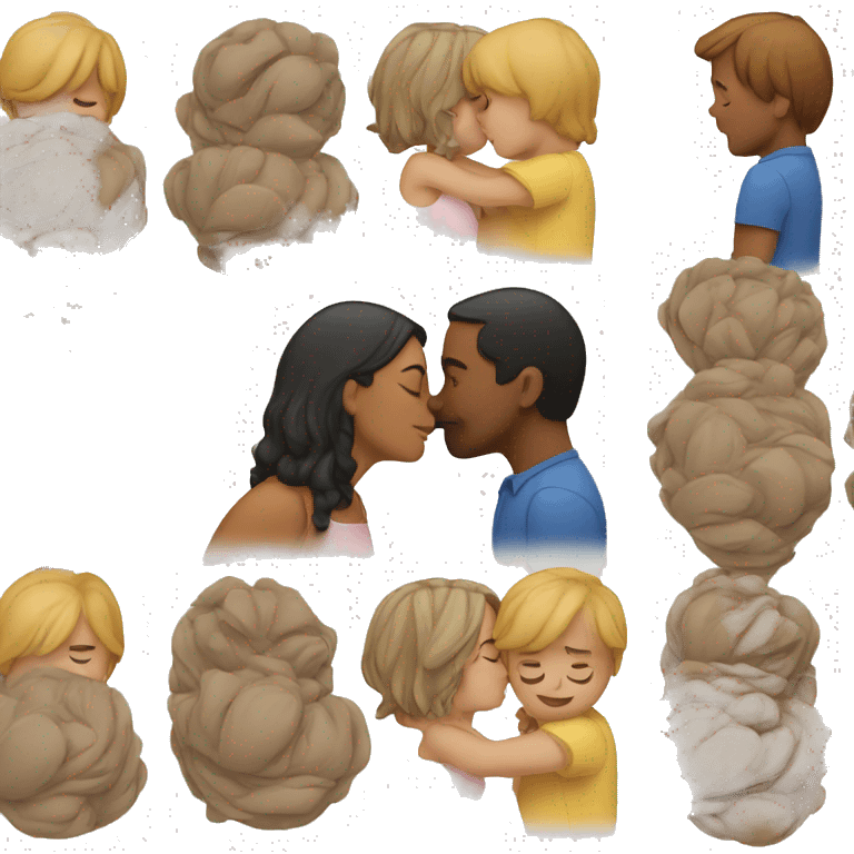 Kissing emoji