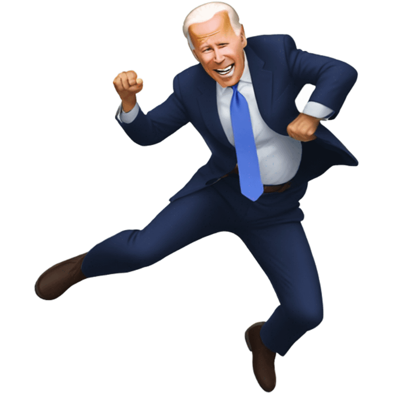 Joe Biden fall emoji