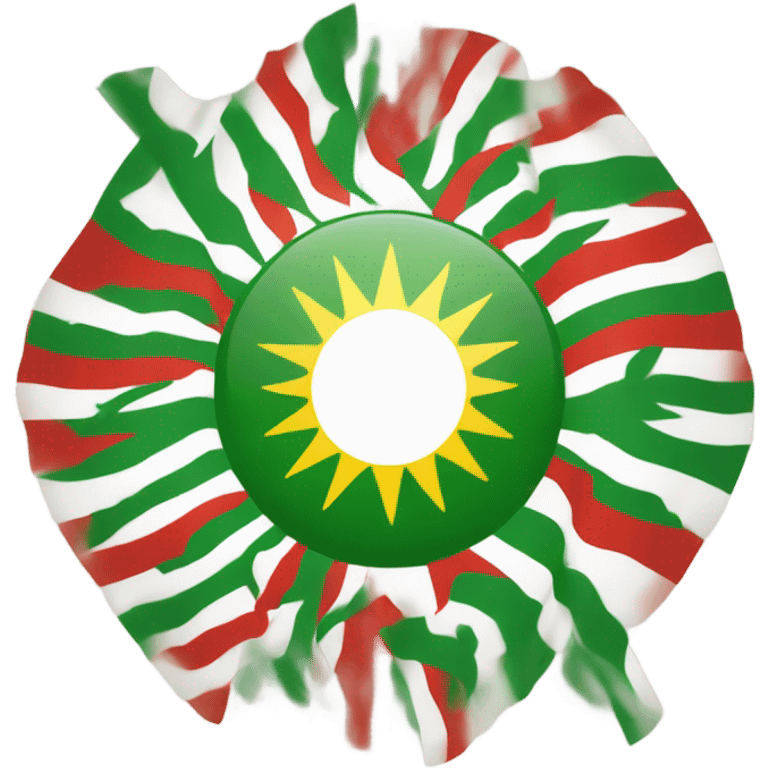 kurdistan flag emoji