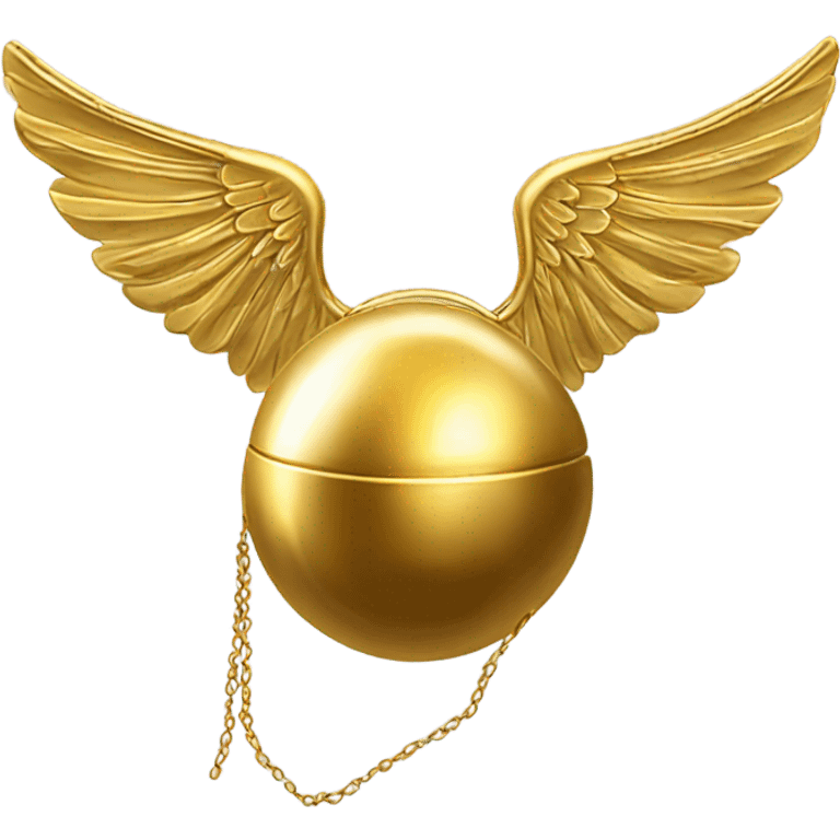 Golden snitch ball harry potter emoji