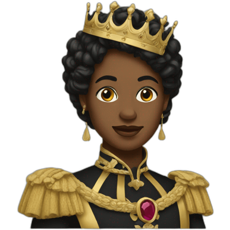 black royals emoji