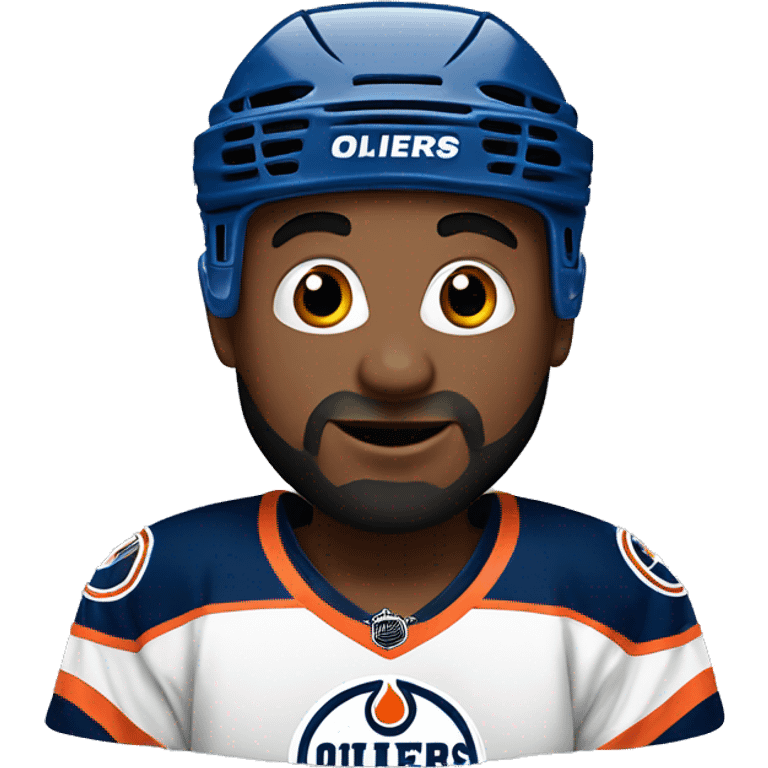 Edmonton Oilers with Stanley cup emoji