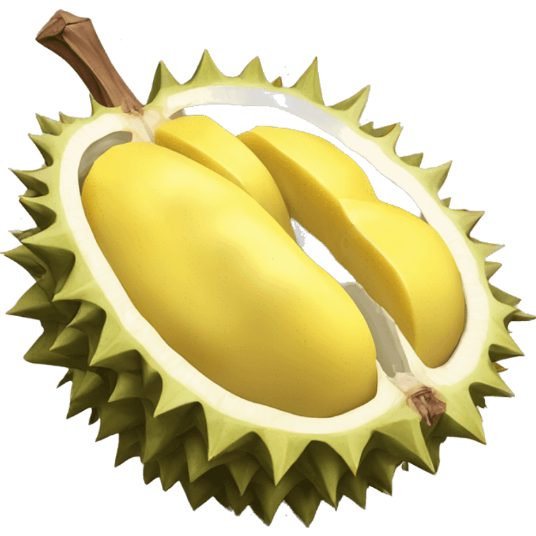 Durian fruit emoji