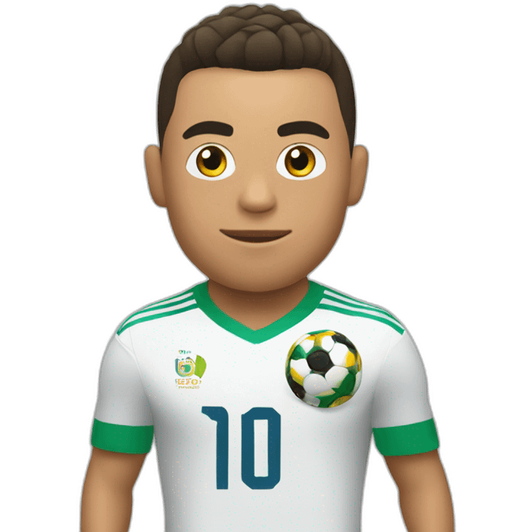 ronaldo with world cup emoji