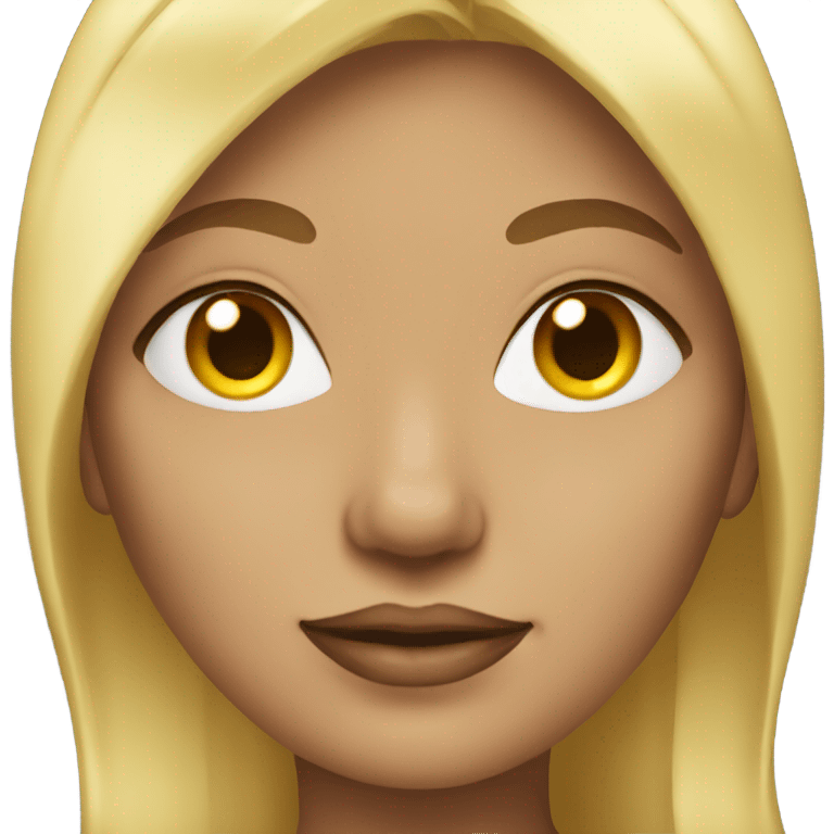 Woman blonde rich emoji