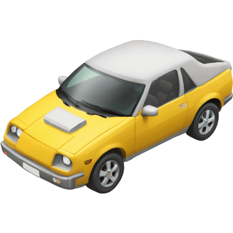 Voiture qui vole emoji