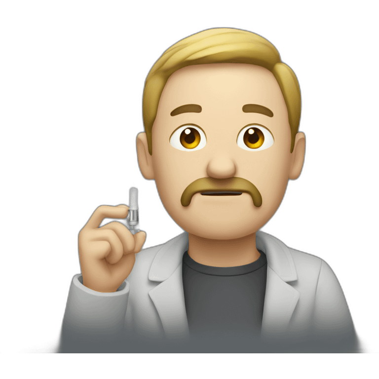 man Vaping emoji