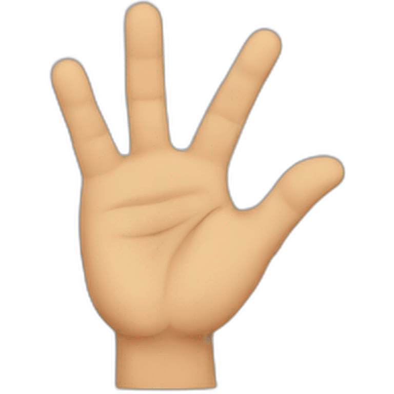 Albania hand sign emoji