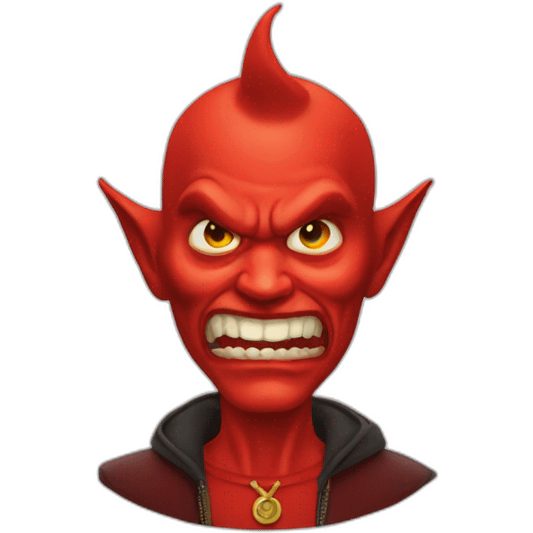 Russian devil emoji